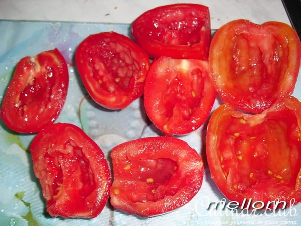 Террин из баклажанов с овощами и брынзой
