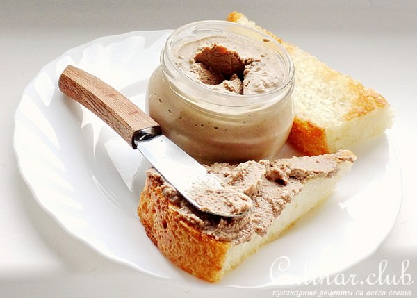 Паштет из куриной печени от Сержа Марковича