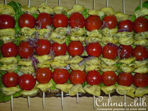 Шашлычки из Равиолли