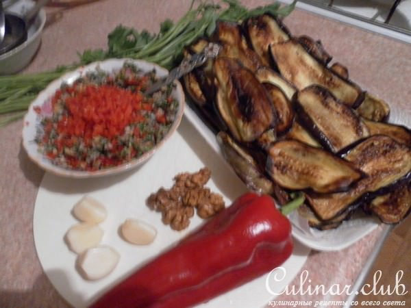 БАКЛАЖАНЫ ПО-СЕРБСКИ (с моими изменениями) (Вариант)