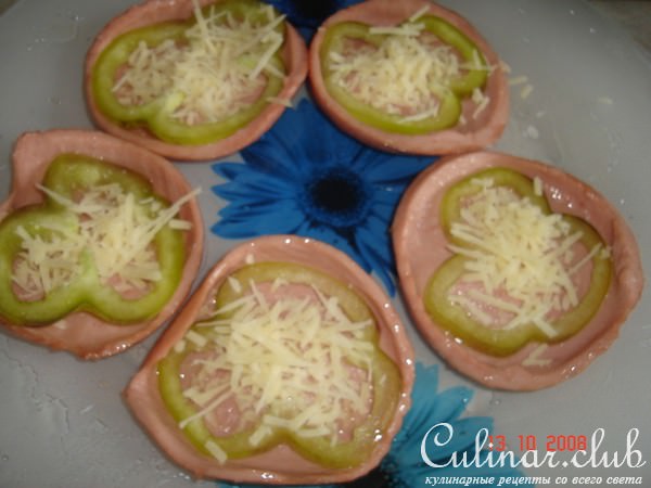 Колбасные корзиночки(бутерброд)