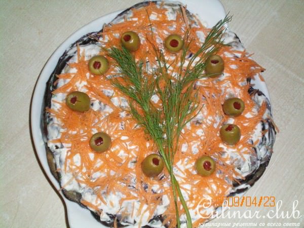 баклажаны с чесноком