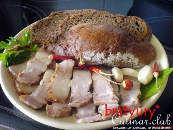 Грудинка домашняя в 2 (Двух) пакетах