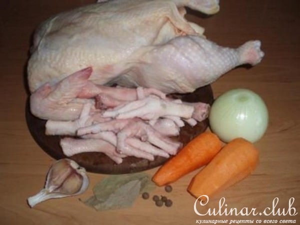 Холодец из курицы(для начинающих кулинаров)