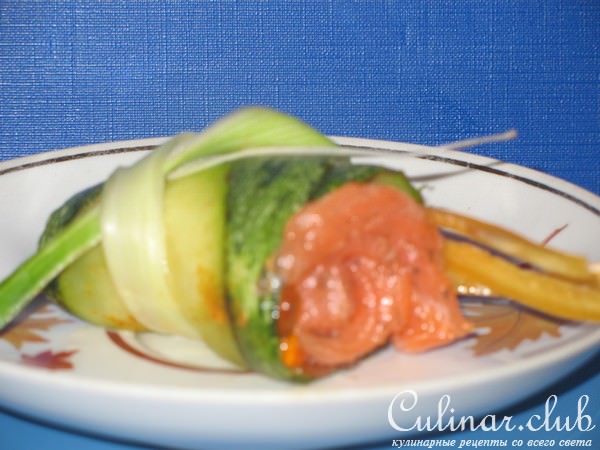 цукини с рыбкой