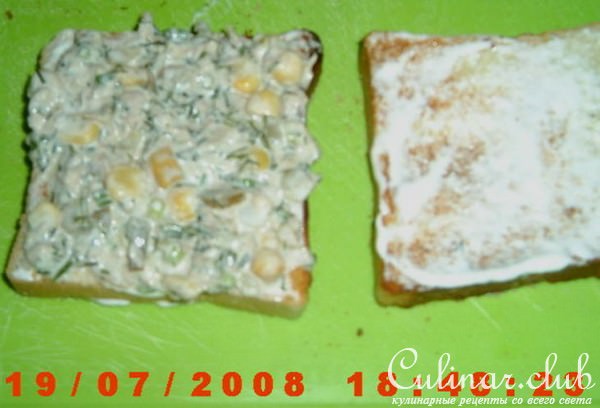 Бутерброды с тунцом