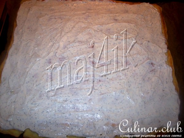 Нежный закусочный рулет "Рыбка" из заварного теста (праздничный вариант)