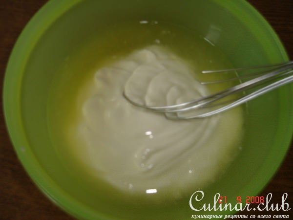 Салат из бананов и спагетти