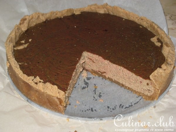 Пирог-закуска из печенки