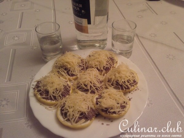 Закуска к водочки