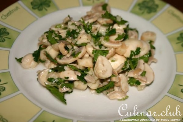 Закусочка с грибочечками