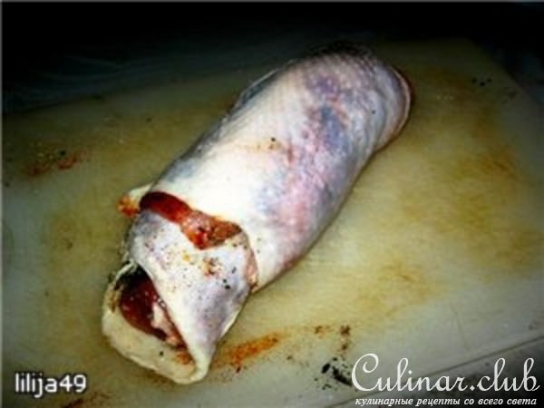 Рулет из курицы