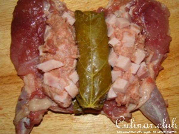 Фаршированные перепелки
