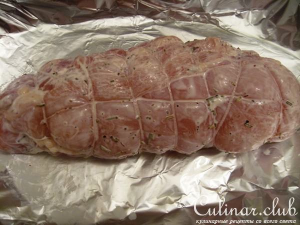 Куриное филе в клюквенном желе