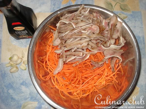 Свиные ушки по - корейски....