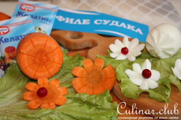 Заливное из судака