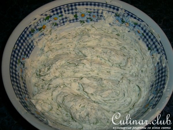 Сырный рулет (мой вариант)