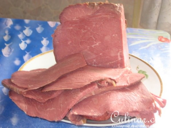 Буженина из конины.