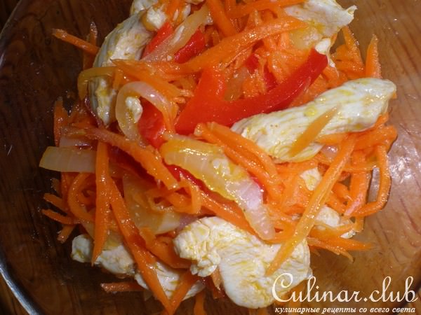 Курица хе (вариант)