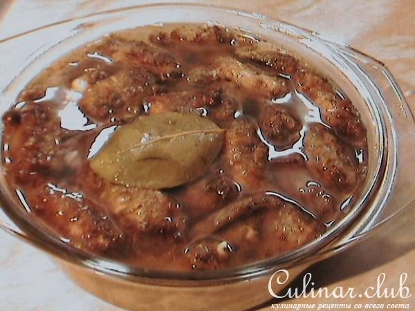 минога маринованная