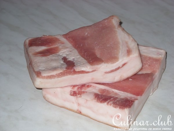 сало в луковой шелухе (вариант)