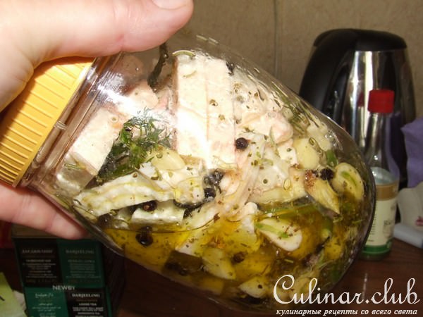 маринованный сыр
