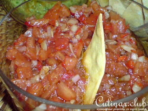 Нчос с сальсой и гуакомоле //Кулинарный Алфавит