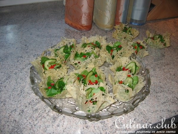 Сырные корзиночки