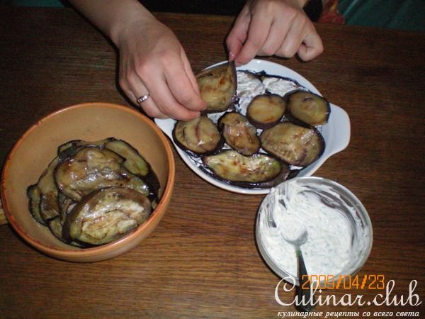 баклажаны с чесноком