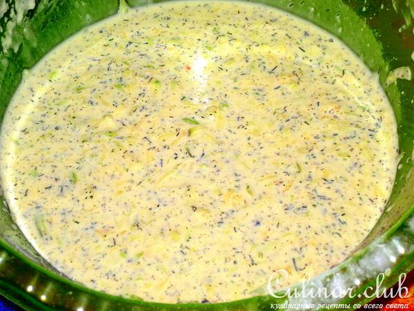 кабачковый торт