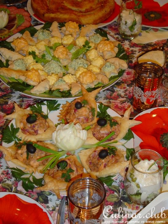 Волованы ассорти