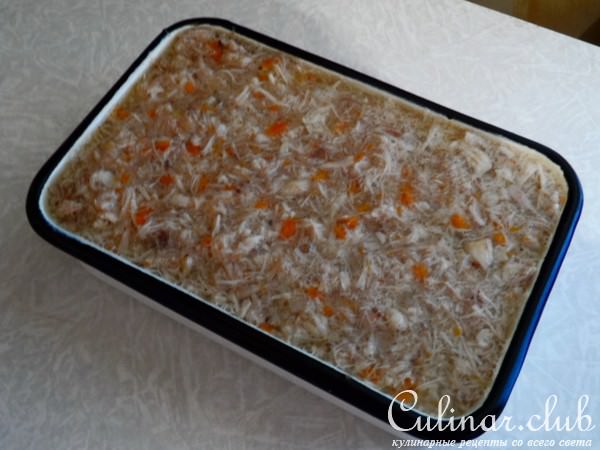 Куриный холодец.