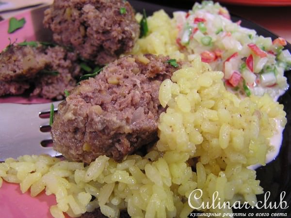 Колбаски мясные кашмирские. Ужин в индийском стиле.