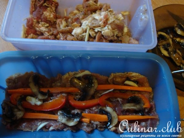 мясное полено
