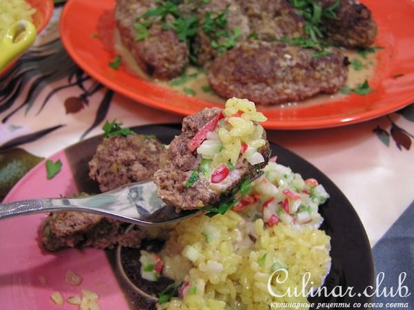 Колбаски мясные кашмирские. Ужин в индийском стиле.