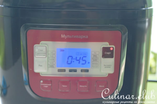 Рулет мясной в мультиварке.