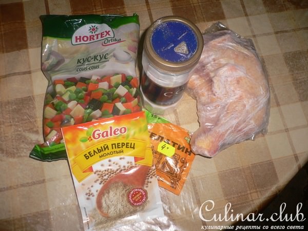 куриное заливное