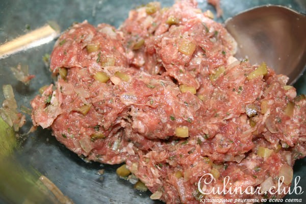 Тартар из говядины (мой вариант)