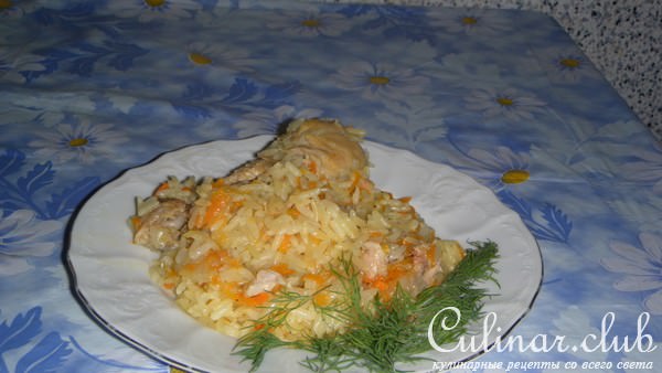 Плов из птицы