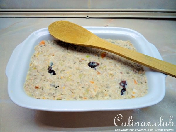 Рийет, паштет из курятины с кислой вишней. Rillettes.