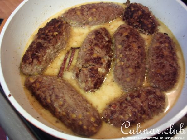 Колбаски мясные кашмирские. Ужин в индийском стиле.
