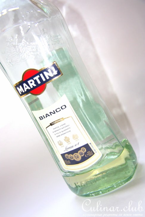 Сыр из кролика с мартини и швейцарским сыром.