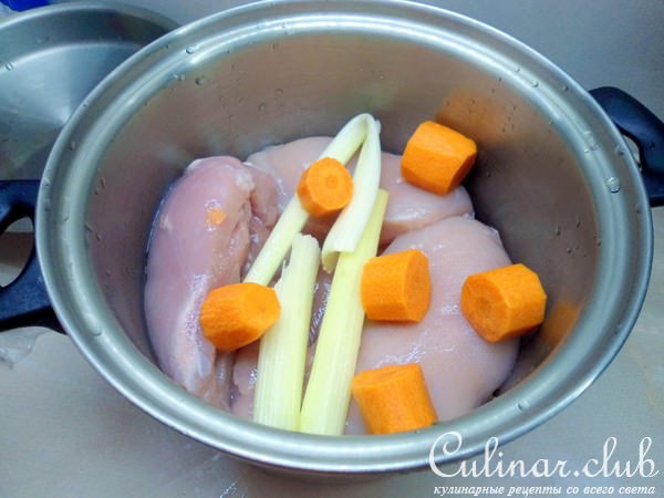 Рийет, паштет из курятины с кислой вишней. Rillettes.