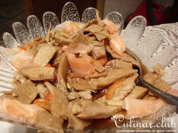 свинина запеченая и маринованная