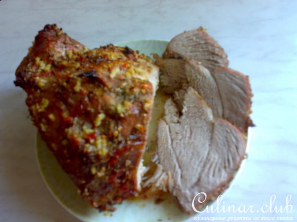 Свинина с медовой корочкой