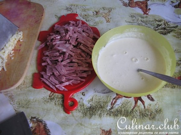 Капустная запеканка а-ля лазанья.