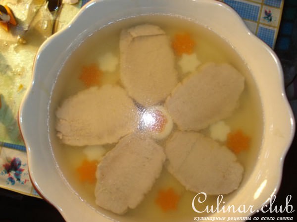 Праздничное заливное из мяса