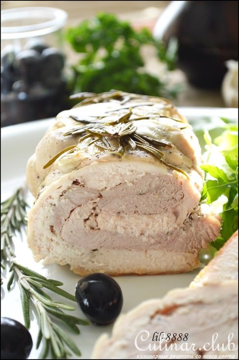 Рулет мясной в мультиварке.