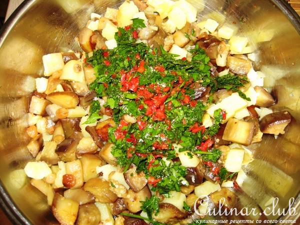 Закуска из баклажанов и изюма