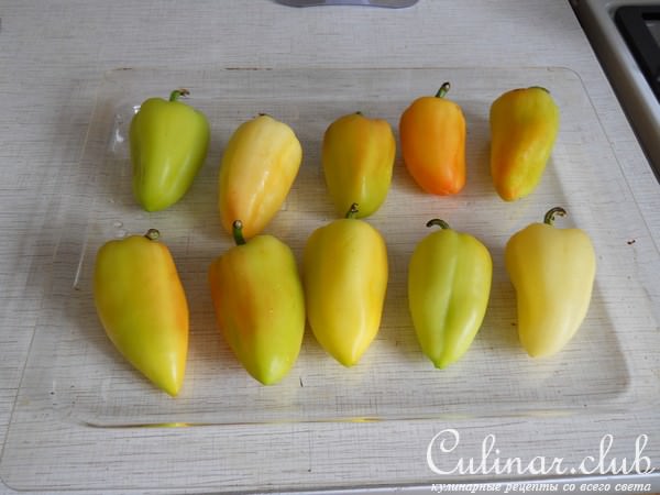 Жаренный перец с остреньким соусом